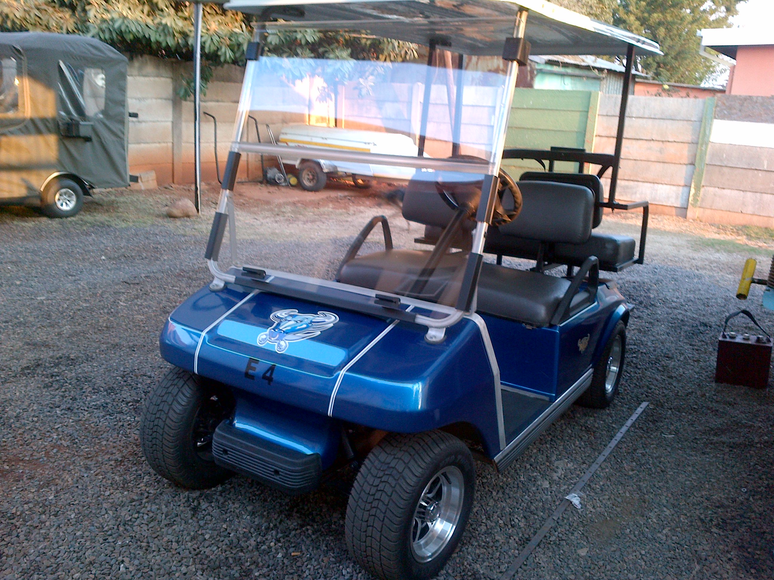 Add Windshield and change 2 seater to 4 seater